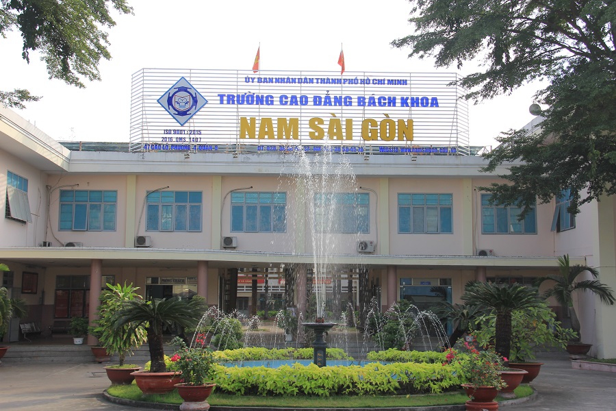Cơ sở vật chất tổng thể Trường Cao đẳng Bách khoa Nam Sài Gòn ✔️  