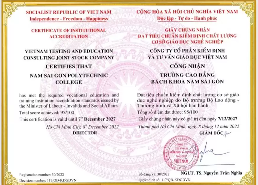 Vision – Mission – Core Values