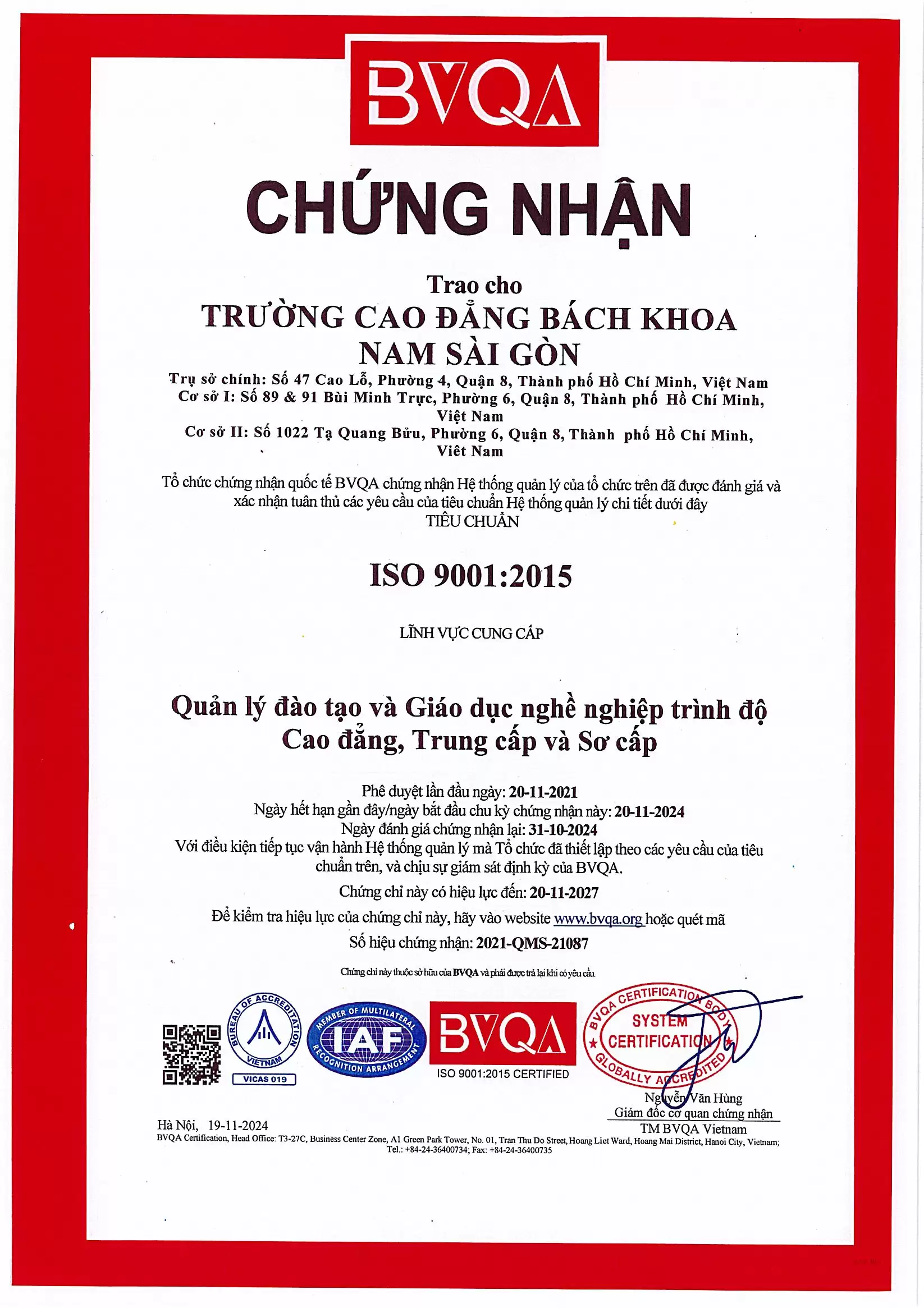 Vision – Mission – Core Values